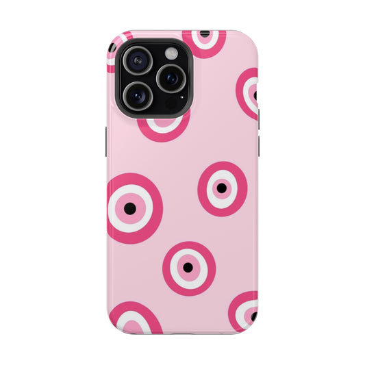 Pink Evil Eye Premium Mobile Glass Case